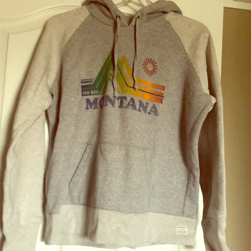 American Eagle gray hoodie